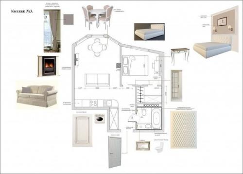 Шикарные апартаменты небольшой площадью всего 42 кв. 07