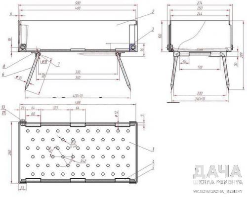 Инструкция для создания мангала своими руками. 05 Инструкция для создания мангала своими руками. 05
