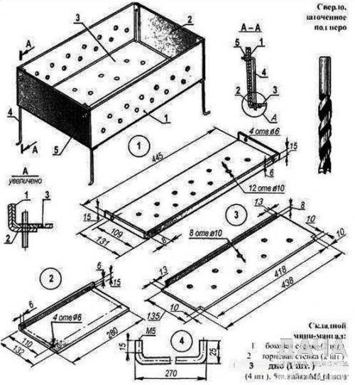 Инструкция для создания мангала своими руками. 01 Инструкция для создания мангала своими руками. 01