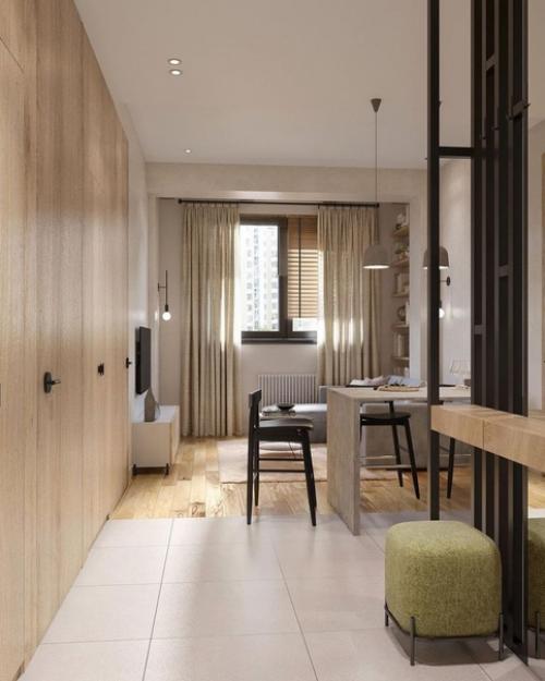 Дизайн проект однокомнатной квартиры, площадью - 42 м. 08