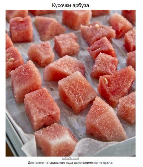 10 крутых способов использовать формочки для льда. 04