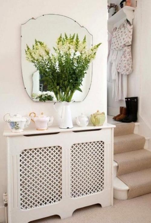 Экраны для батарей отопления в интерьере. 02