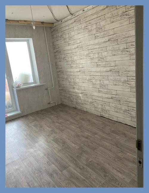 За две недели времени сделали капитальный ремонт в спальне своими руками. 04