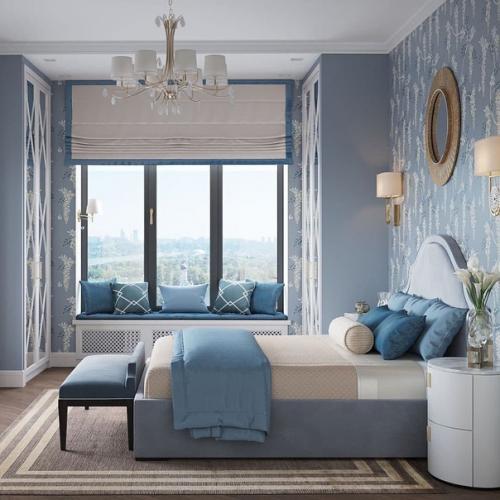 3 варианта спален в стиле современная классика. 05