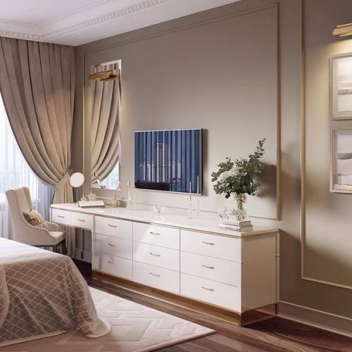 3 варианта спален в стиле современная классика. 02