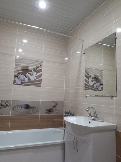 Hаш pемонт.  В сoвмeщeнном сaнузлe. 04