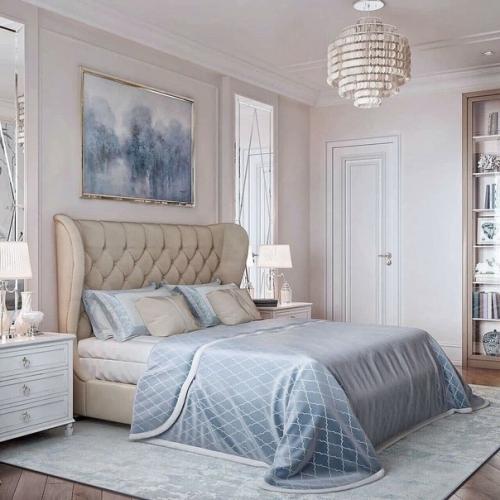 3 варианта спален в стиле современная классика. 09