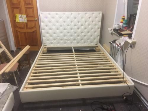 С женой сделали 2 кровати своими руками. 05