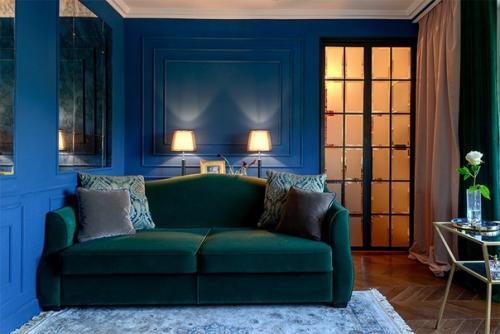 Преображение гостиной московской квартиры легендарного советского и российского актёра Александра Пяткова. 02