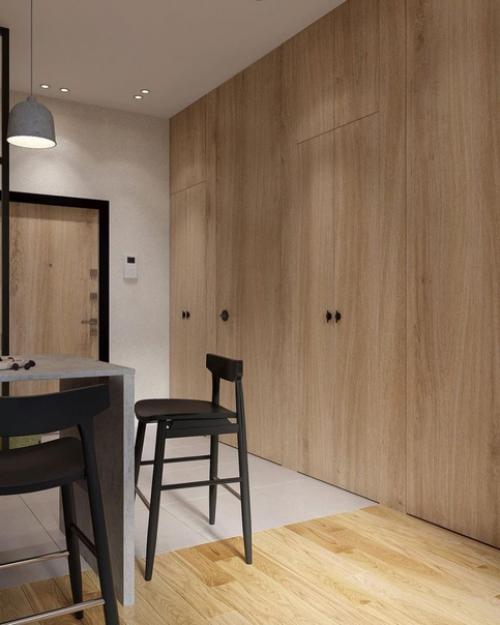 Дизайн проект однокомнатной квартиры, площадью - 42 м. 05