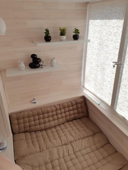 Ремонт на лоджии после работы и на выходных делал. 07