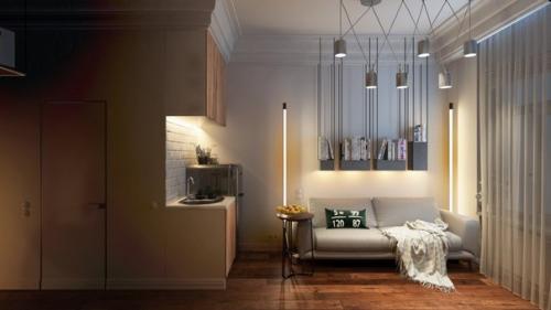 Яркий пример современного дизайна на минимальной площади в 15 кв. 06