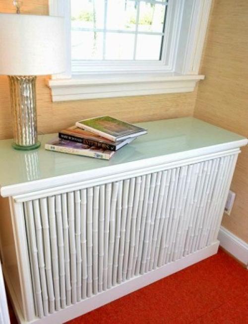 Экраны для батарей отопления в интерьере. 06