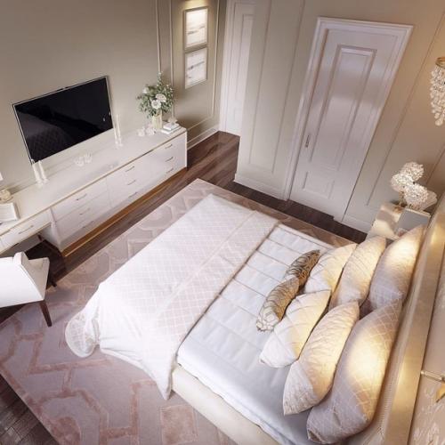 3 варианта спален в стиле современная классика. 01