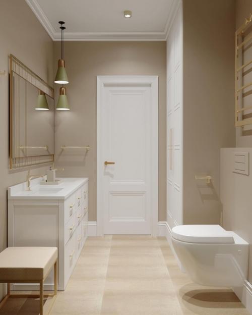 Ванная комната!  Такая нежная, умиротворяющая, эргономически удобная и очень - очень красивая. 03