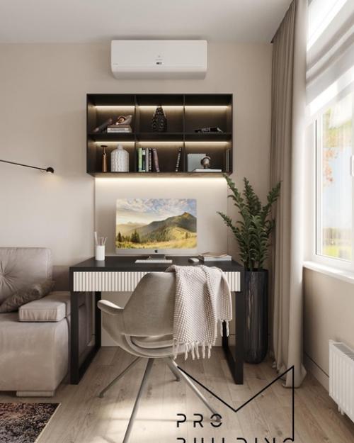 Кабинеты в квартирах почти обязательной комнатой стали. 04