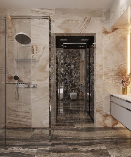 Школа ремонта.  Санузел в загородном доме. 04