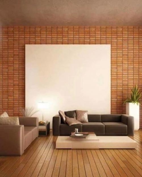 Интересная идея отделки стены. 02