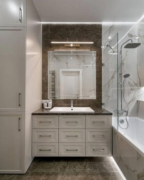 Школа ремонта.  Тёплый, уютный, ненавязчивый, комфортный, сдержанный цветовой дизайн в нейтральных тонах. 05