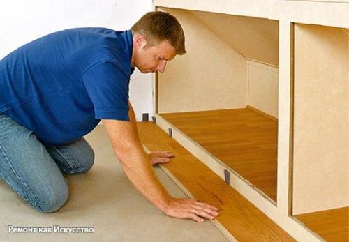 Укладка паркета и ламината. 01 Укладка паркета и ламината. 01