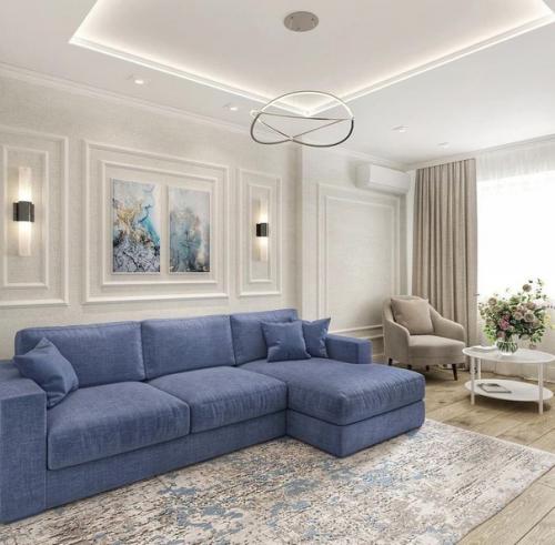 Красивый и утонченный интерьер. 01