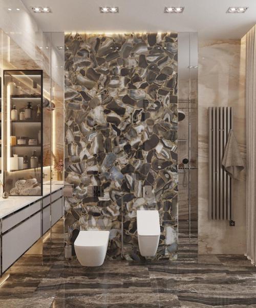 Школа ремонта.  Санузел в загородном доме. 05