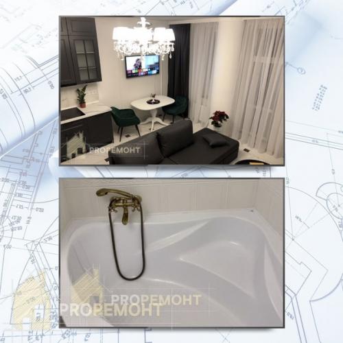 Современный ремонт в квартире 55 кв. 08