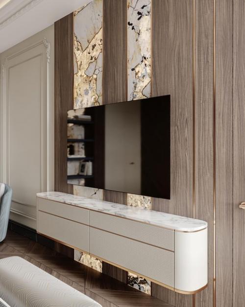 Интерьер мастер - спальни в стиле ар - деко. 02