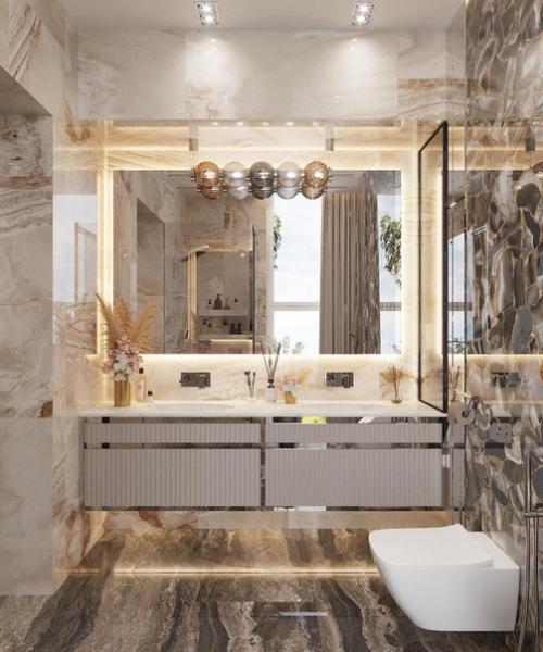 Школа ремонта.  Санузел в загородном доме. 03