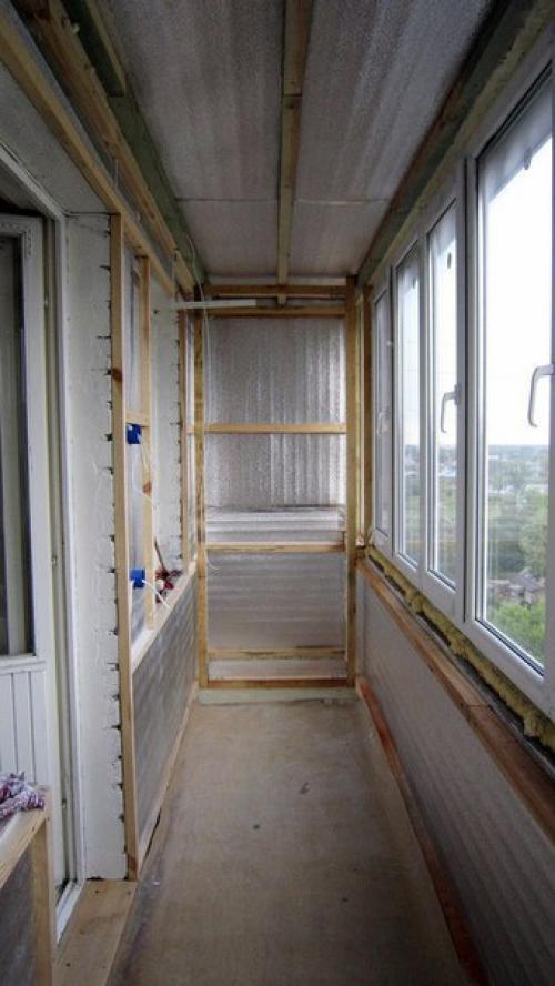 Утепление лоджии своими руками. 05