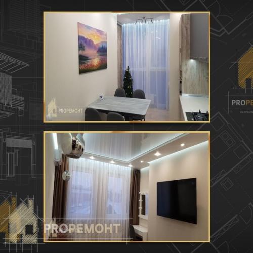 Незамысловатый, но но красивый дизайн в квартире 63 кв. 07