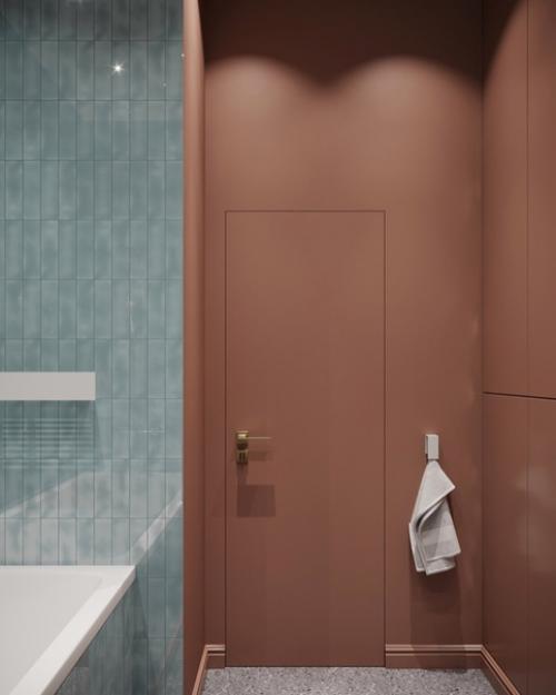 Школа ремонта.  Прекрасная ванная комната. 06