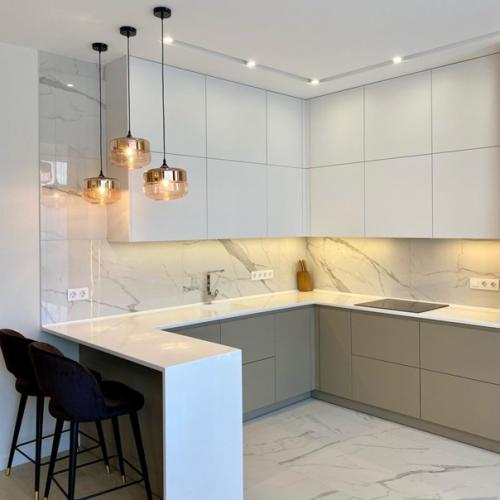 Кухня - гостинная после капитального ремонта. 04