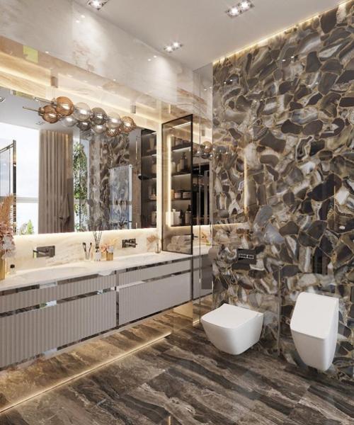 Школа ремонта.  Санузел в загородном доме. 06