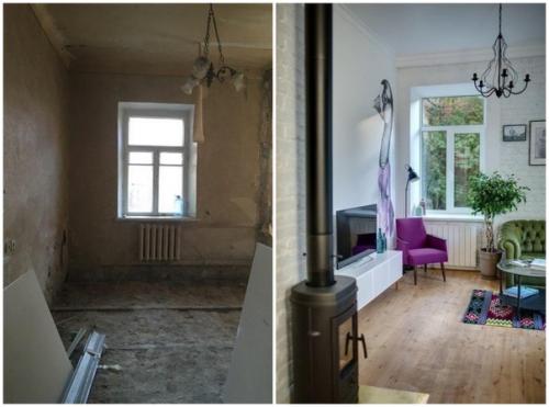 Даже самое маленькое жилище с помощью ремонта можно преобразовать в функциональное и красивое пространство. 02