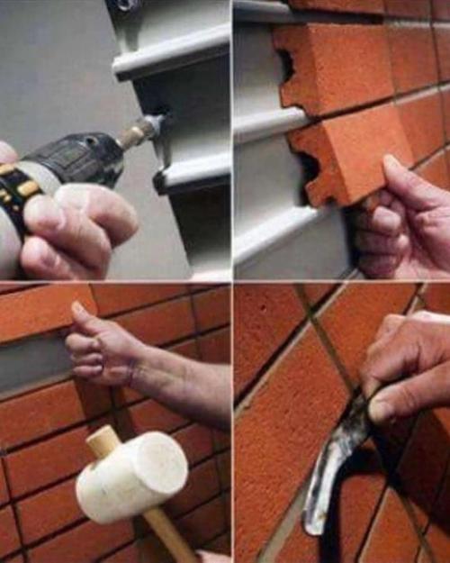 Интересная идея отделки стены. 01