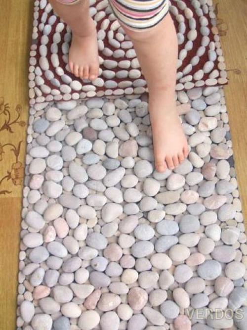 Коврик из гальки своими руками. 04