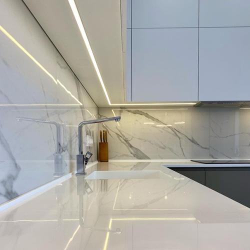 Кухня - гостинная после капитального ремонта. 06