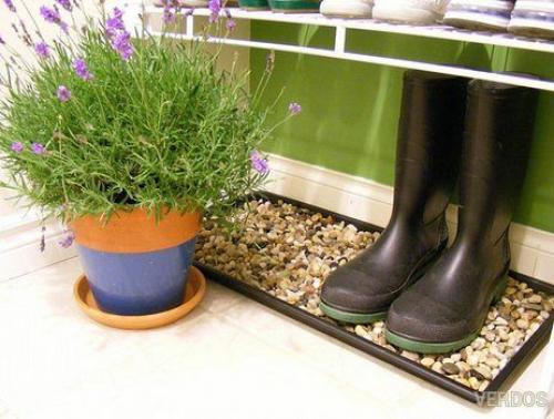 Коврик из гальки своими руками. 05