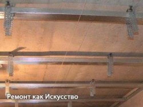 Вам очень захотелось сделать подвесной потолок из гипсокартона самостоятельно? 05