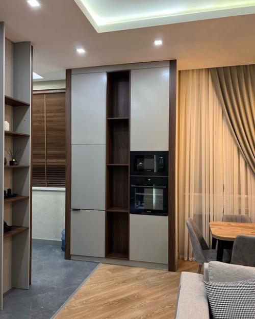 Высокие потолки и дизайнерский ремонт. 04