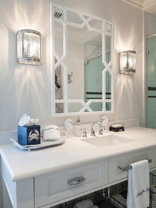 Освещение в ванной, особенно у зеркала - это важный момент, ведь от него зависит, что вы будете видеть утром, глядя на себя в зеркало! 01