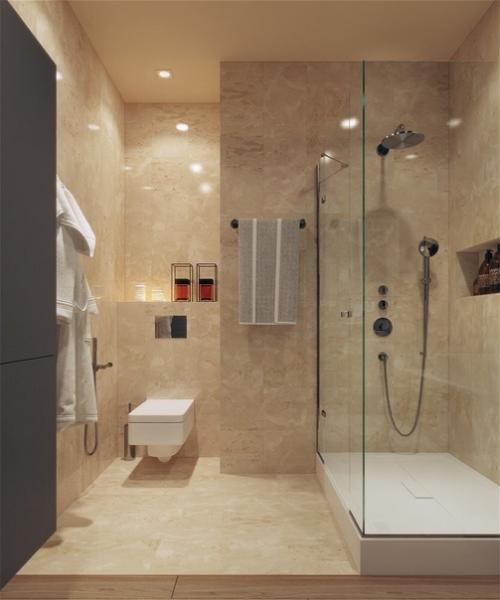 Простой и уютный дизайн 3-х комнатной квартиры, который не давит на глаза. 07