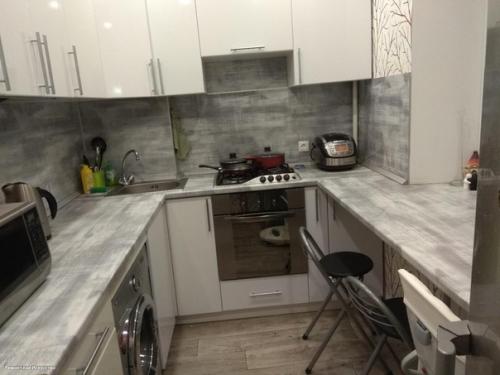 Ремонт в кухне сделали за 2 недели. 04