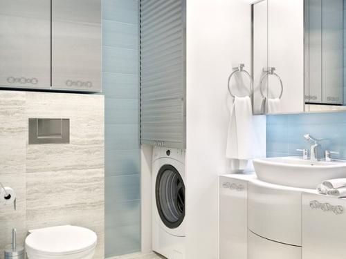 Дизайн интерьера ванной комнаты в стиле модерн. 02