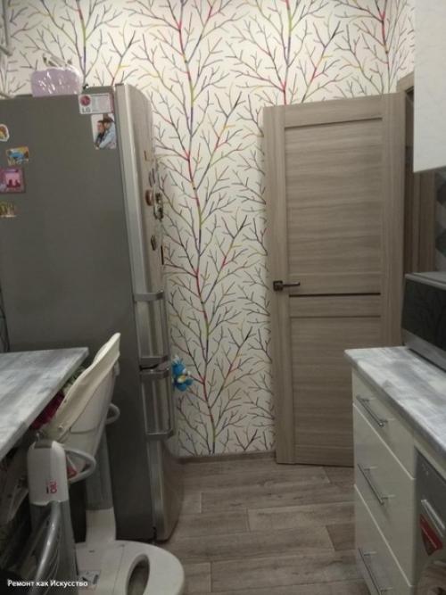 Ремонт в кухне сделали за 2 недели. 03