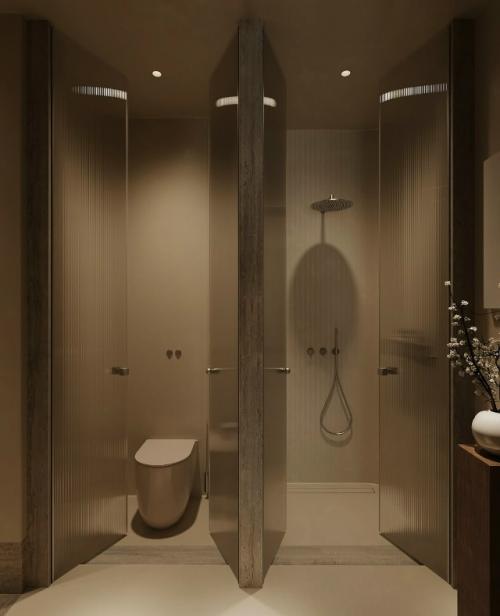 Эта ванная комната - настоящий оазис спокойствия и уюта. 04