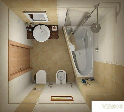 Кто задумывается о ремонте в своей не большой, но уютной квартире, идеи дизайна небольших туалетов. 02