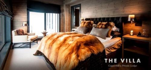 Частный бревенчатый дом THE Villa SKY Lodge. 04