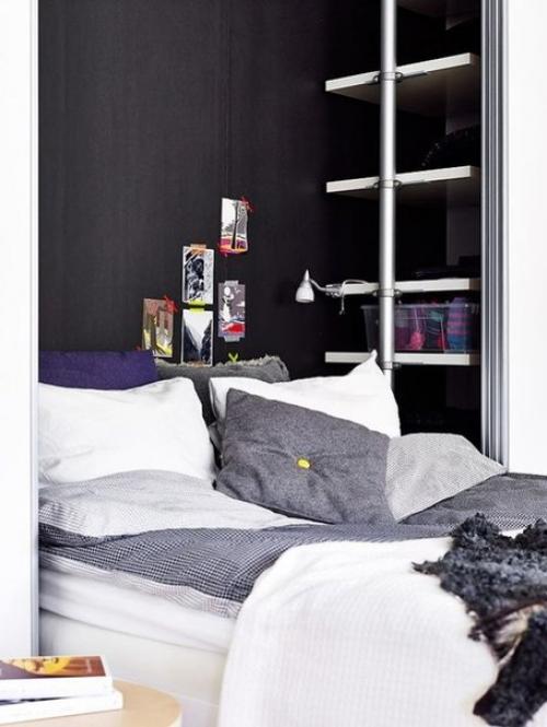 Дизайнерское решение для маленькой студии площадью 25 кв. 08